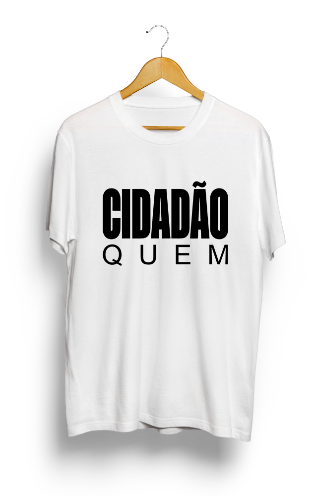 Foto do produto Camiseta Cidadão Quem | Branca